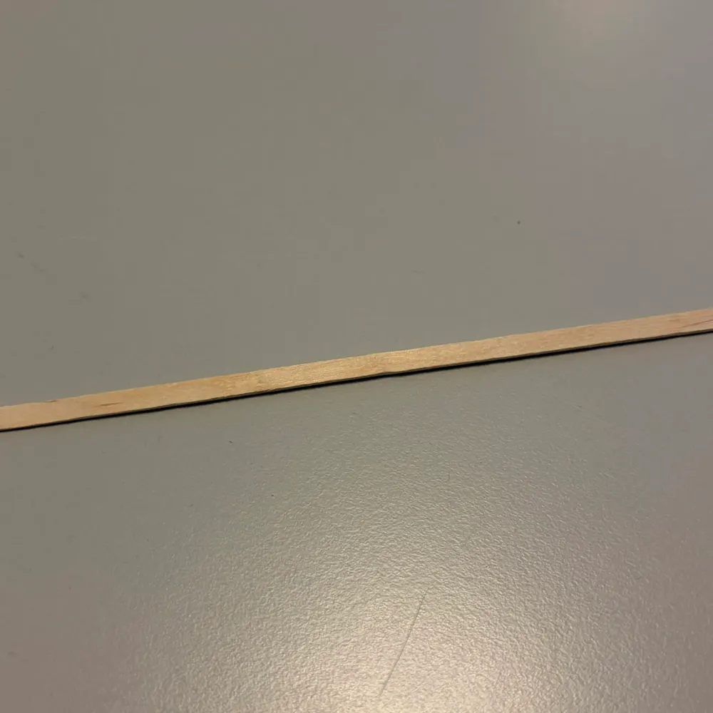 Holzstäbchen flach, dünn